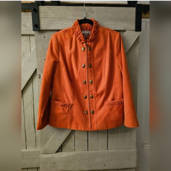 Allison Daley Orange Blazer - Picture 2 of 2